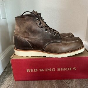 Red Wing Moc Toe - Style 4548 Concrete size 12